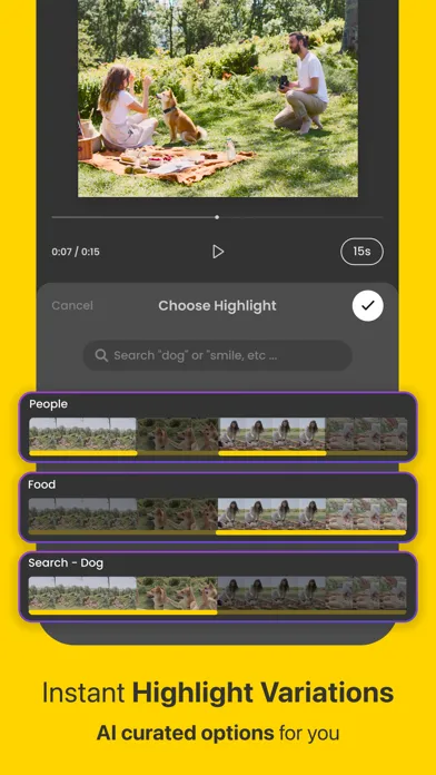 Screenshot di HiLite: Smart Video Trimmer