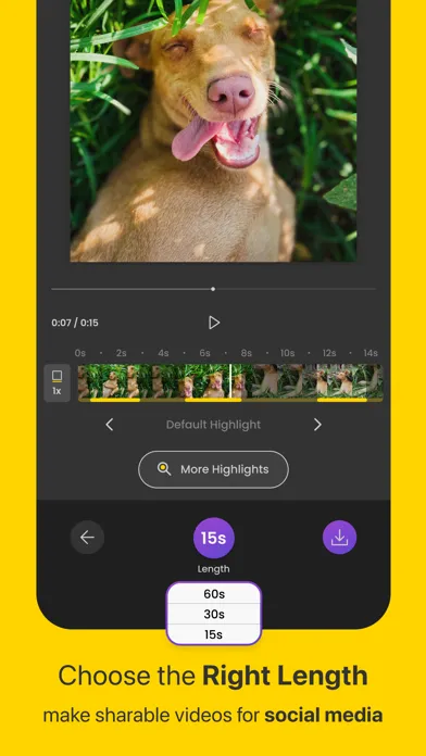 Screenshot di HiLite: Smart Video Trimmer