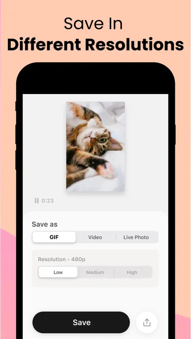 Tangkapan layar Convert: GIF Maker & Wallpaper