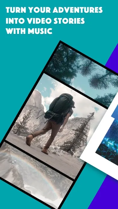 Ảnh chụp màn hình của Vibes Video Collage Editor
