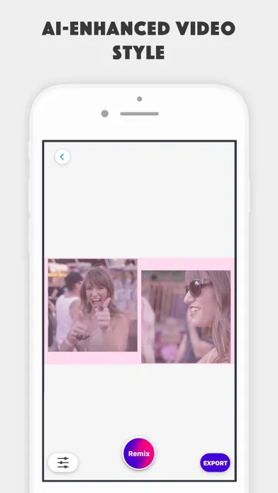 Ảnh chụp màn hình của Vibes Video Collage Editor