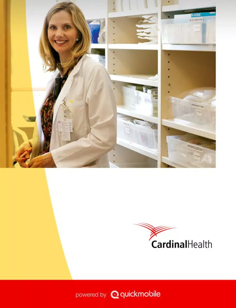 Cardinal Health RBC 2014 iPad  Screenshots