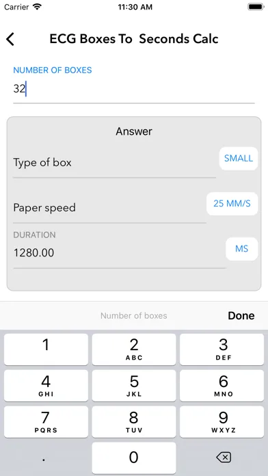Cardiology Calculators Screenshots