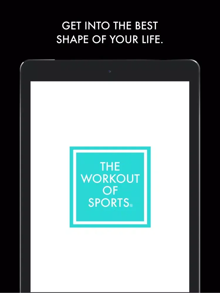 Tangkapan skrin Cardio Sport iPad 