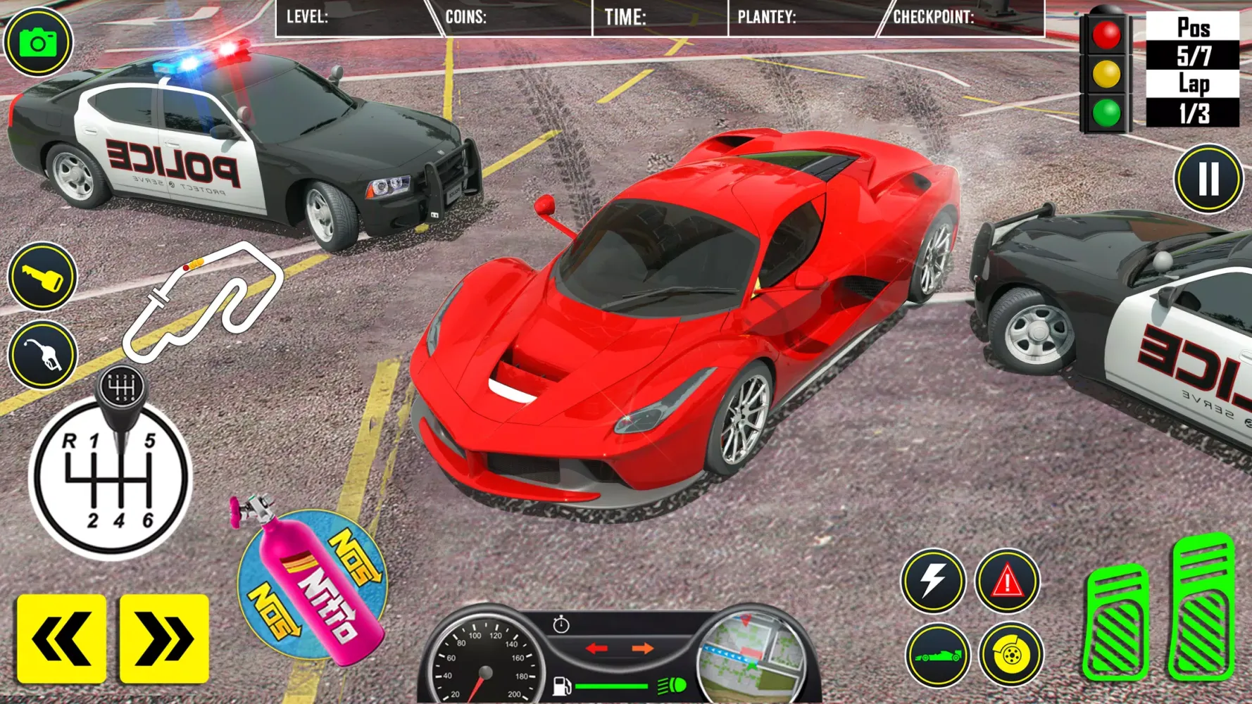 ภาพหน้าจอของ Car Drift Racing 3D: Car Games