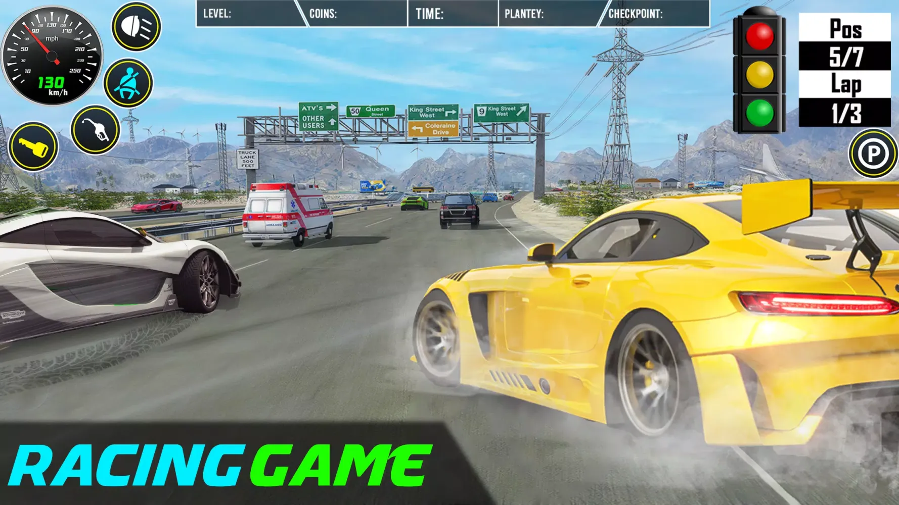 ภาพหน้าจอของ Car Drift Racing 3D: Car Games