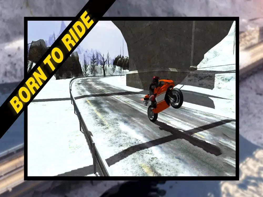 Highway snow racer VR Game iPad  স্ক্রিনশট