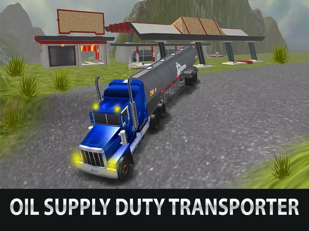 Oil Tanker Highway Simulator Game iPad  Screenshots