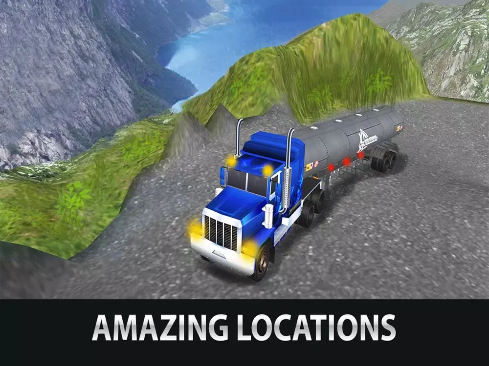Oil Tanker Highway Simulator Game iPad  Screenshots