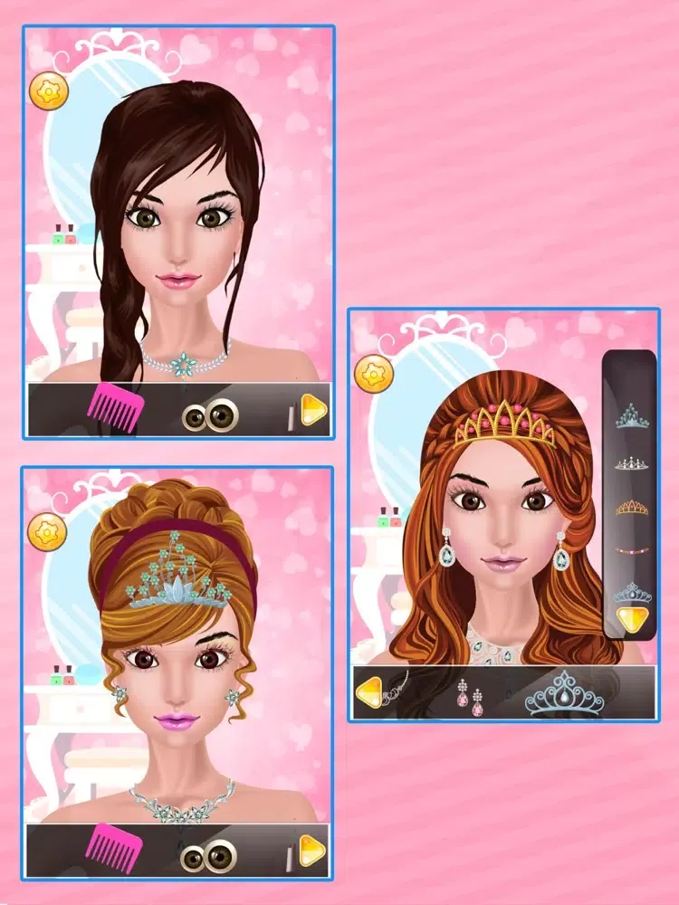 Royal Princess Beauty Salon iPad  Screenshots