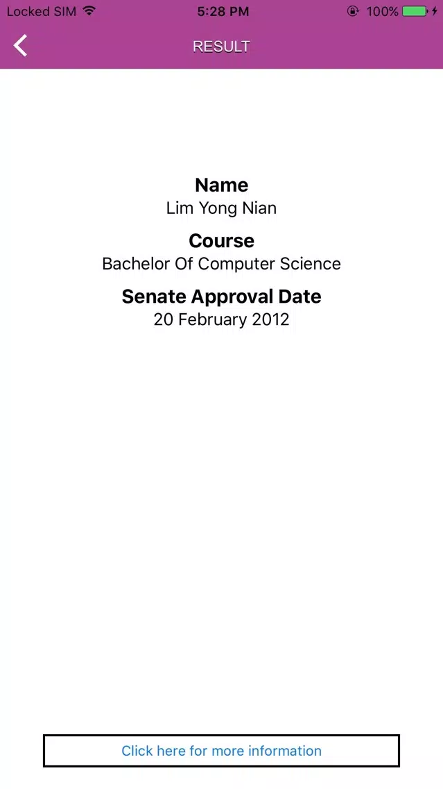 Tangkapan layar CertificateVerifier