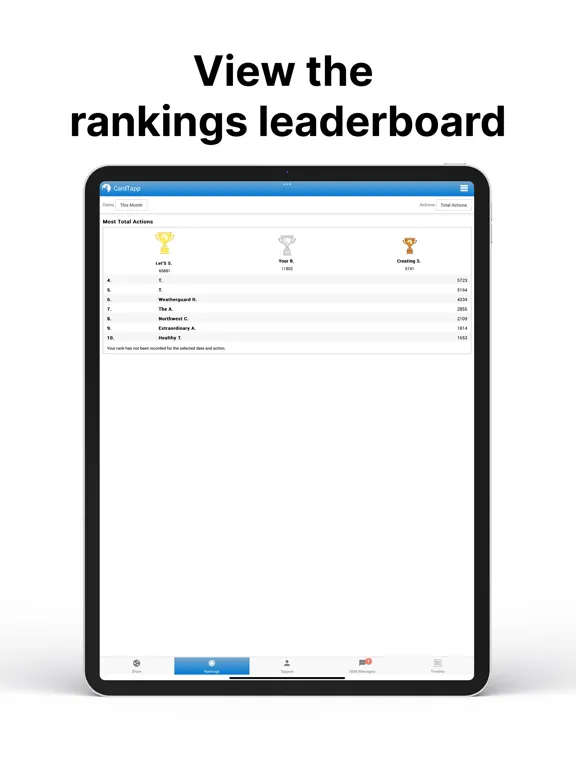 Cardtapp iPad  سکرین شاٹس