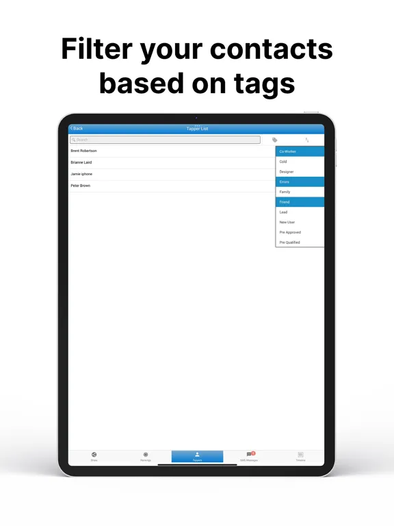 Cardtapp iPad  سکرین شاٹس