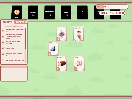 Zrzuty ekranu CardWorld - craft&survive iPad 