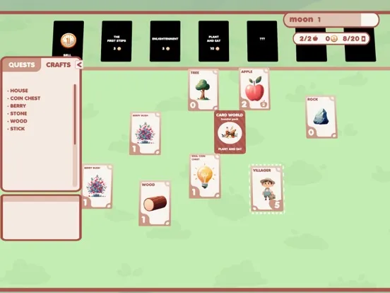 Zrzuty ekranu CardWorld - craft&survive iPad 