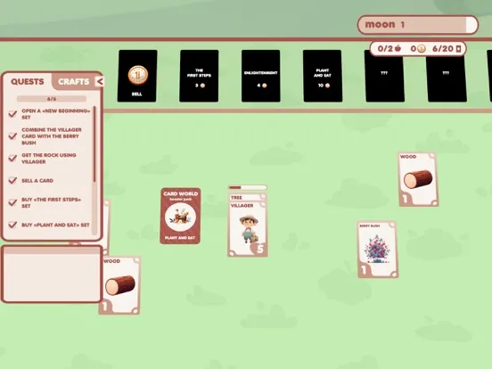 Zrzuty ekranu CardWorld - craft&survive iPad 