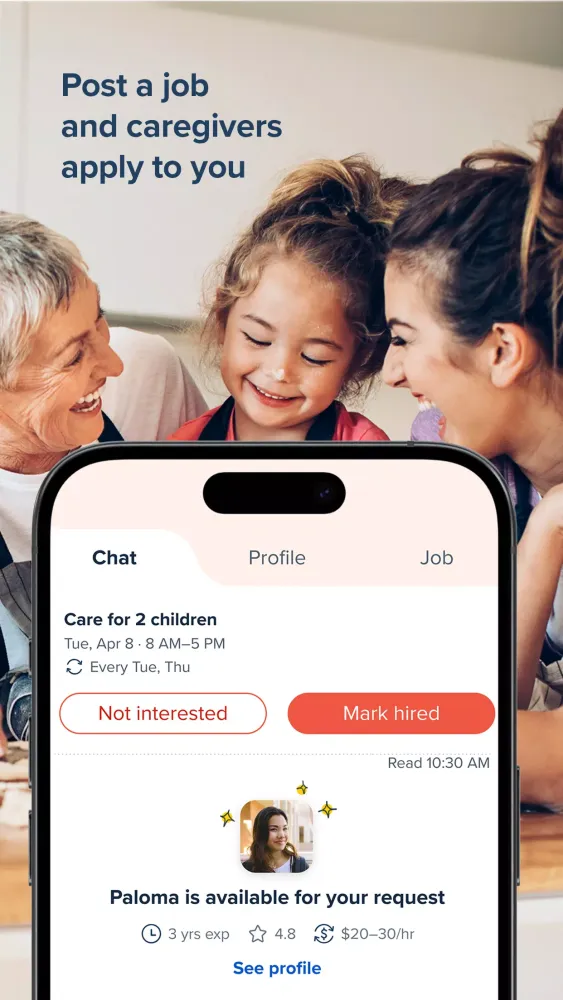 Care.com Screenshots