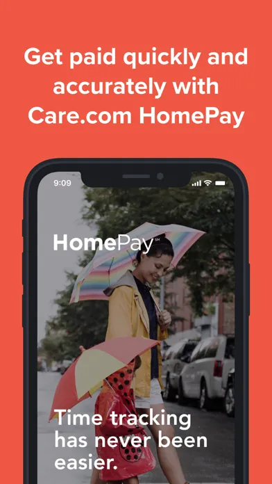 HomePay Time Tracker Screenshots