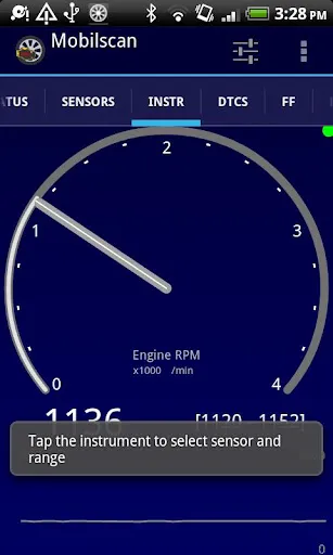 Tangkapan skrin Mobilscan - your OBD tool