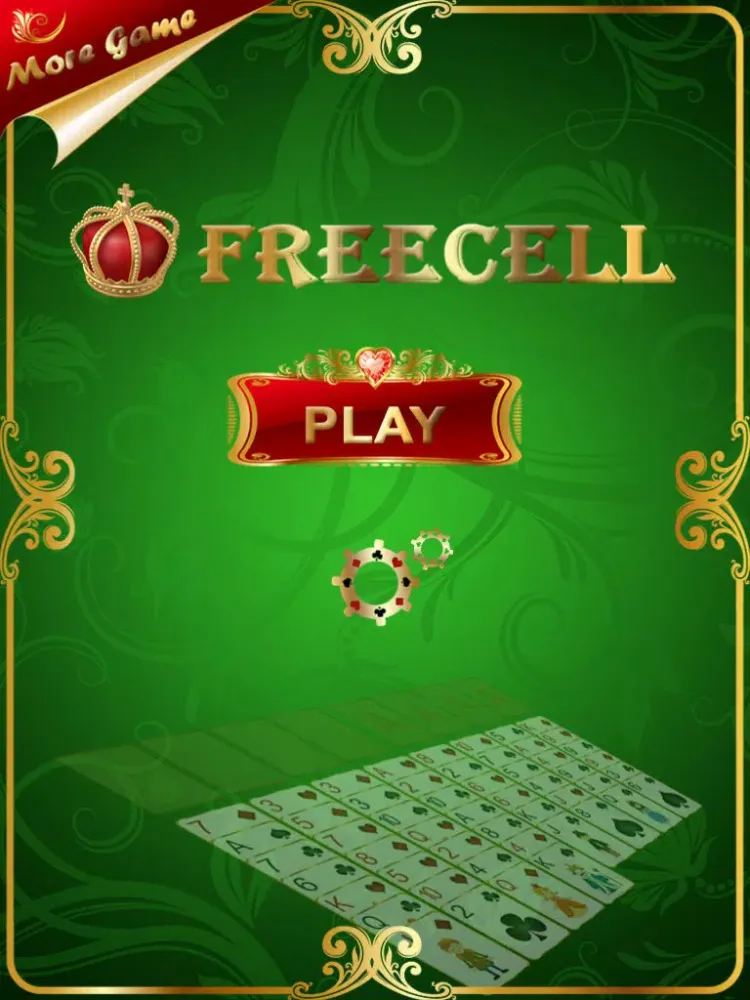 King's FreeCell iPad  Screenshots