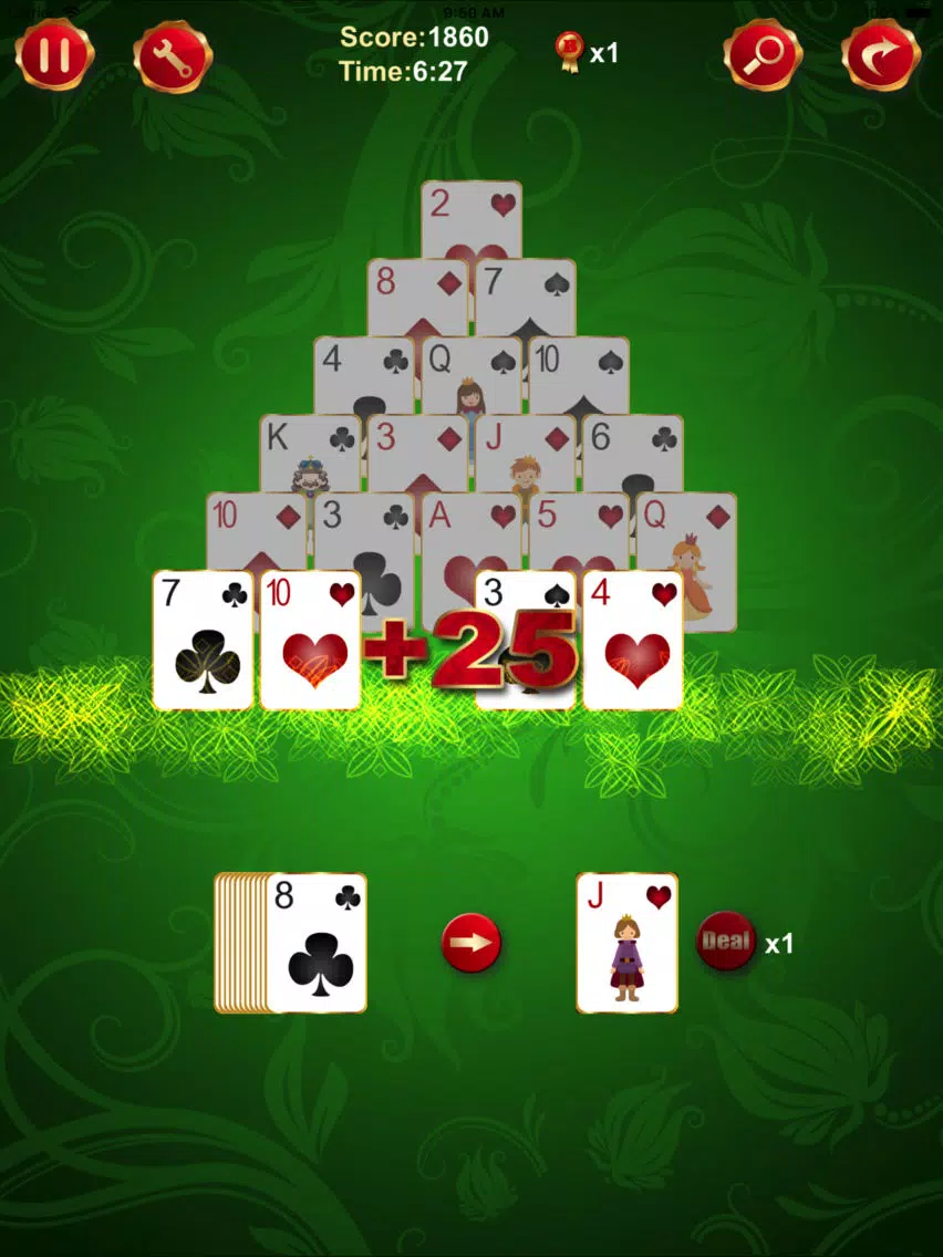 Скриншоты Pyramid Solitaire Go iPad 