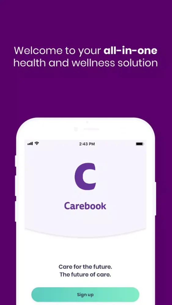 Ảnh chụp màn hình của Carebook