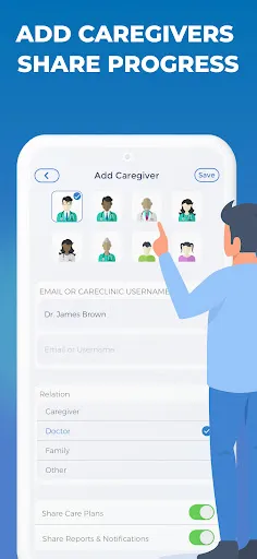 Symptom and Medication Tracker Screenshots