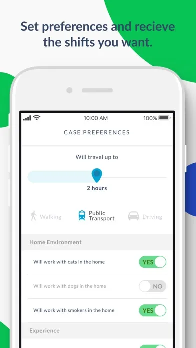 Zrzuty ekranu CareConnect for Caregivers