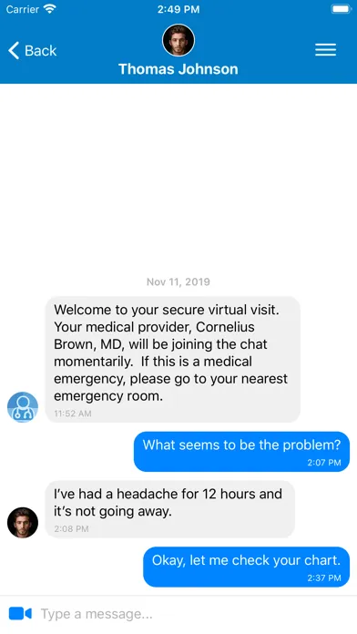 Care Convene Provider Screenshots