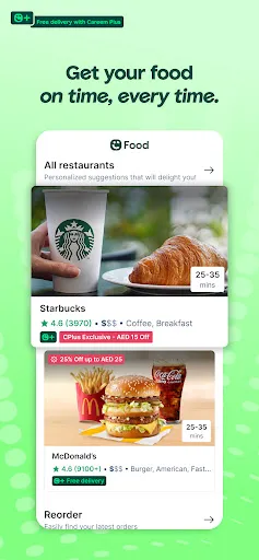 Careem – rides, food & more Screenshots