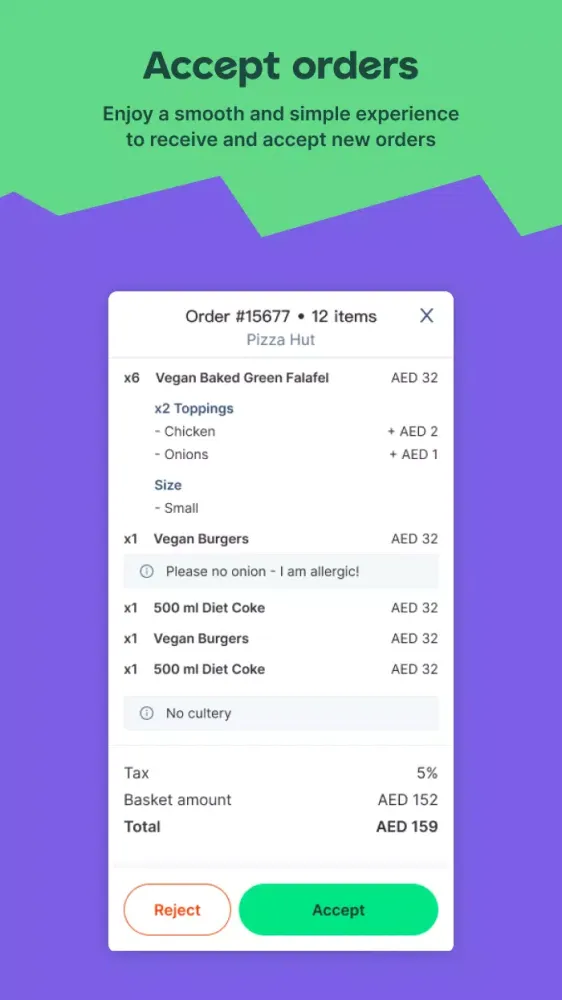 Careem Merchant Screenshots