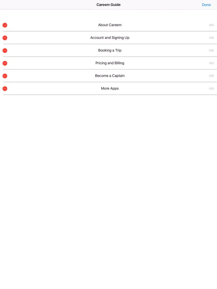Captures d'écran de Get A Ride Guide for Careem - کریم iPad 