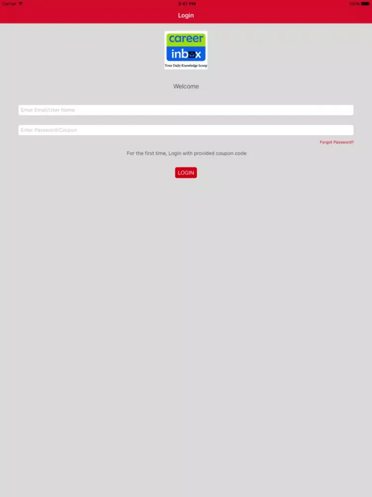 Career Inbox iPad  Screenshots