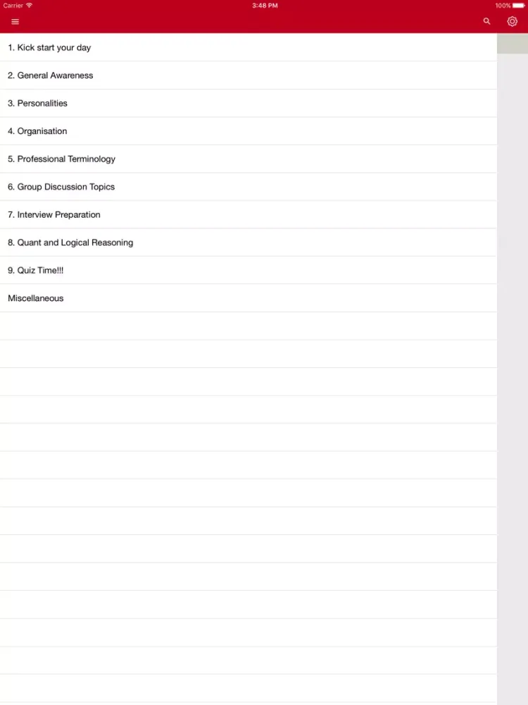 Career Inbox iPad  Screenshots