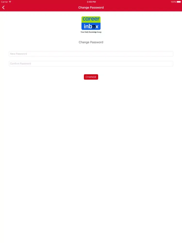 Career Inbox iPad  Screenshots