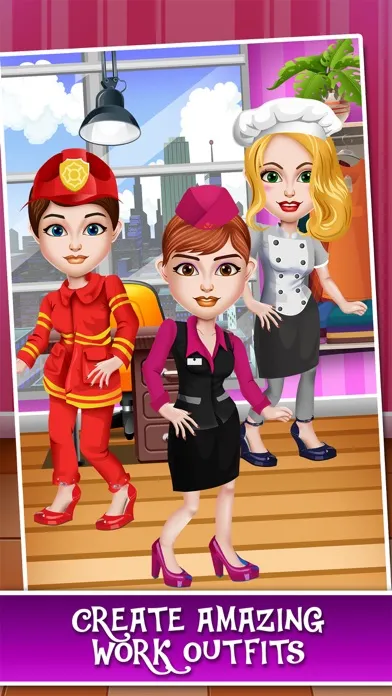Career Beauty Salon Makeover - nurse fashion dress up & chef spa girl games! Screenshots