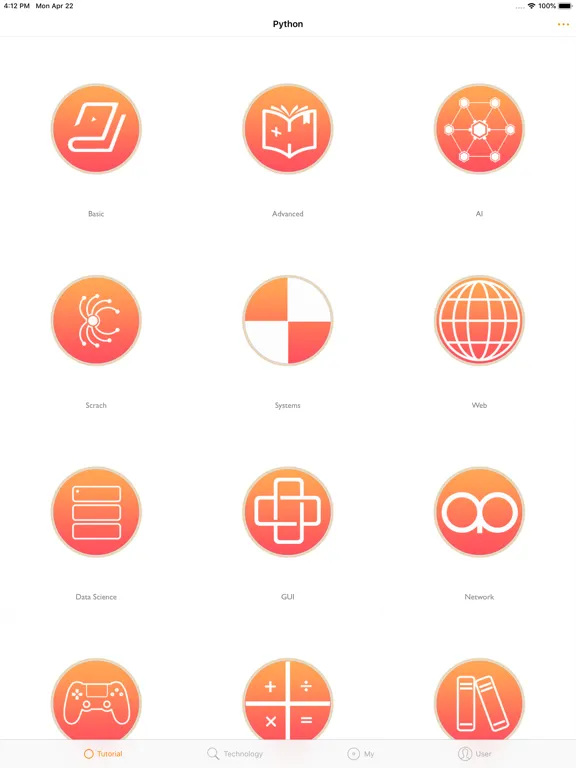 Python Developer iPad  Screenshots