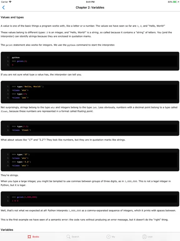 Python Developer iPad  Screenshots