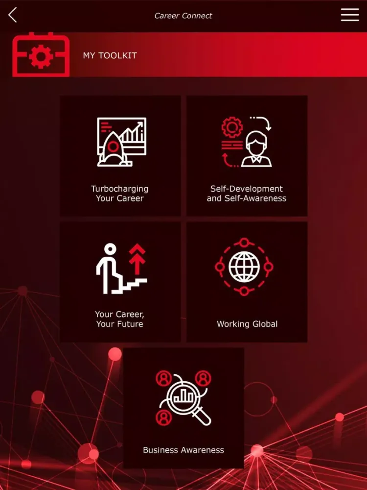 ภาพหน้าจอของ Career Connect iPad 