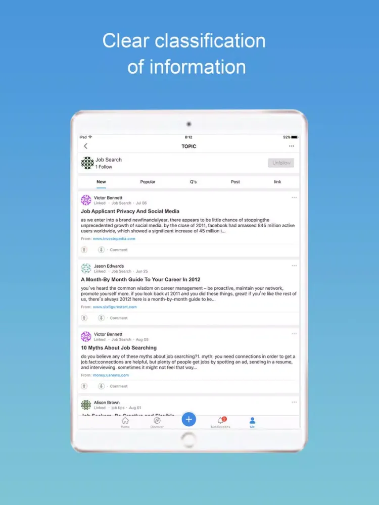 Job & Career Questions & Tips iPad 应用截图
