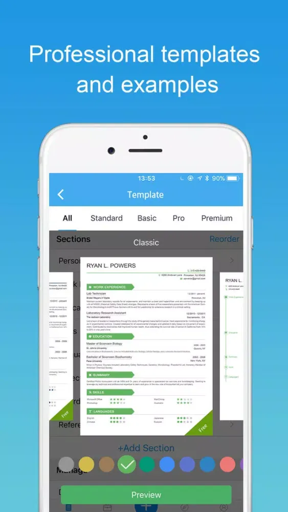 Resume Builder with PDF maker Screenshots