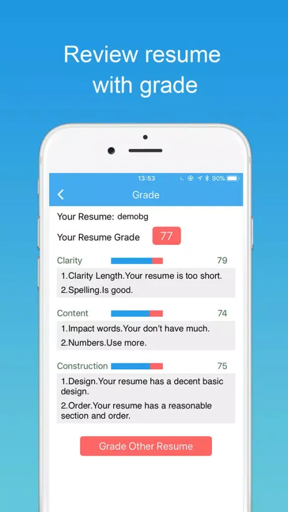 Resume Builder with PDF maker Screenshots