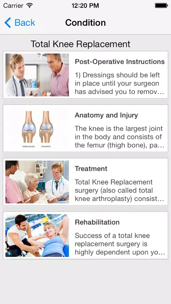 Knee MD Screenshots
