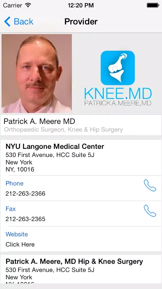 Knee MD Screenshots