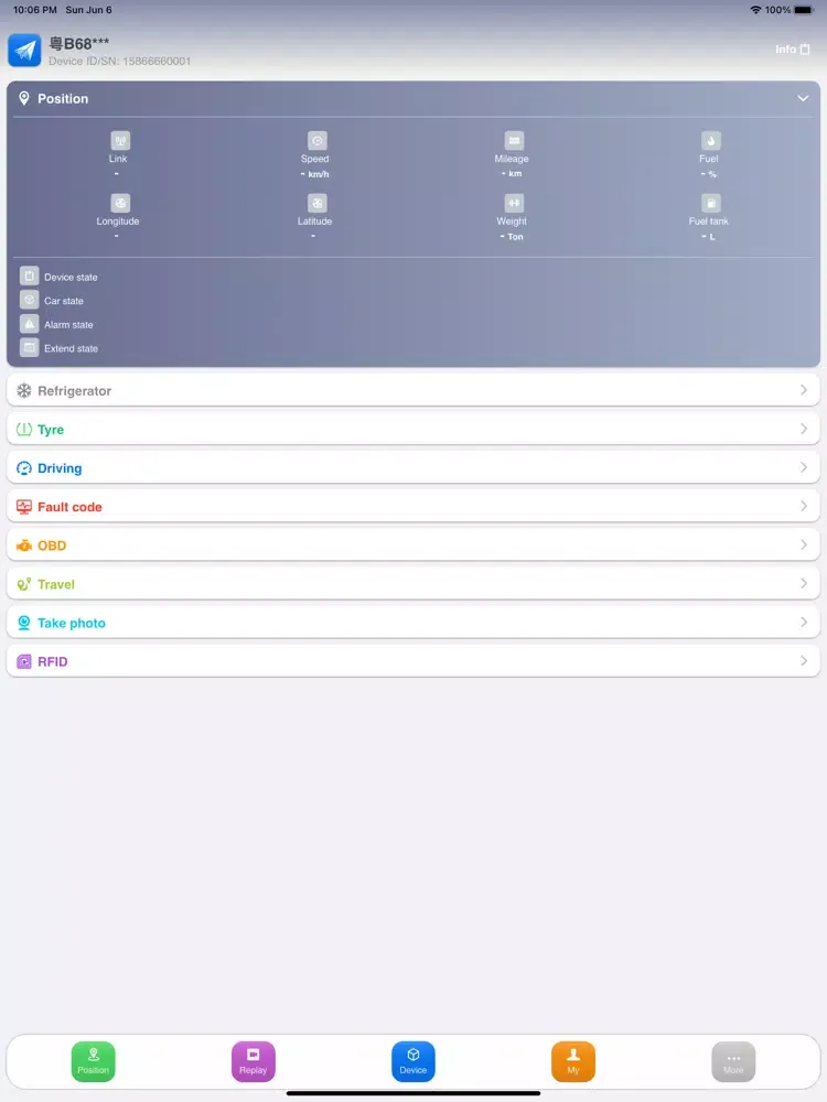 Zrzuty ekranu Care live iPad 