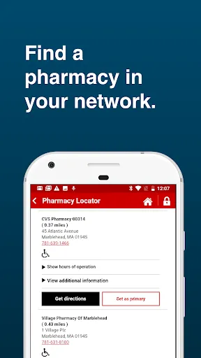 Capturas de pantalla de CVS Caremark