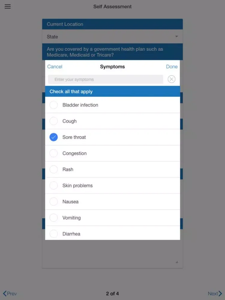 Zrzuty ekranu HSHS Medical Group Anytime Care iPad 