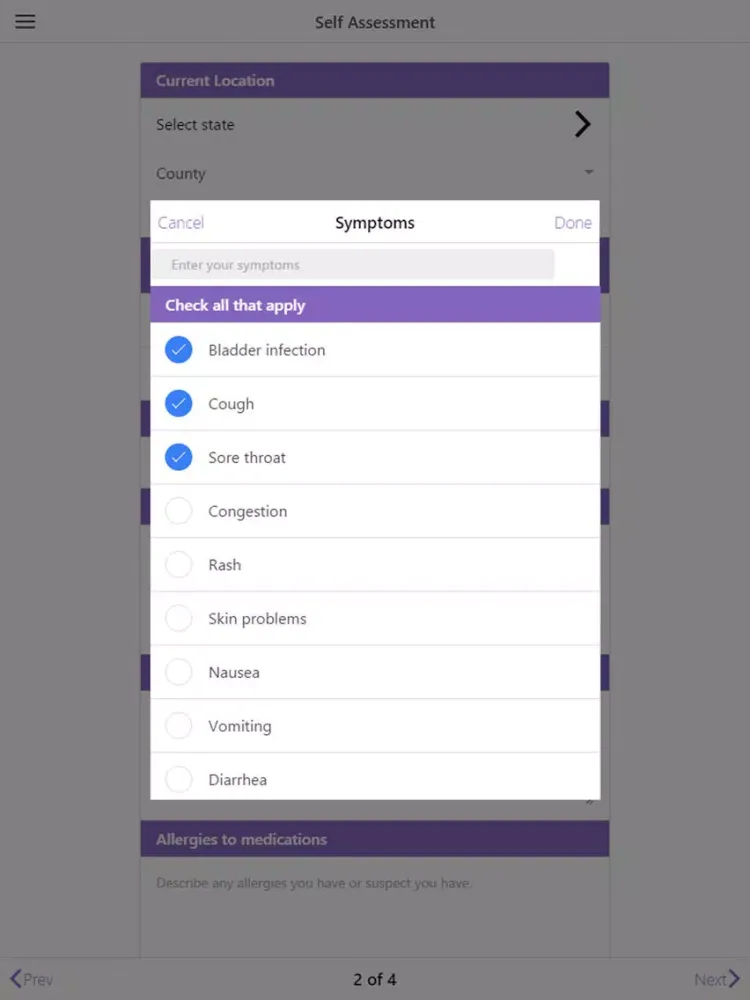 Capturas de tela do KentuckyOne Anywhere Care iPad 