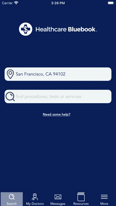 Healthcare Bluebook سکرین شاٹس