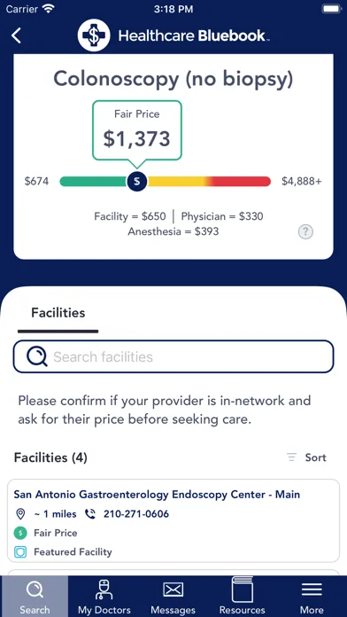 Healthcare Bluebook سکرین شاٹس